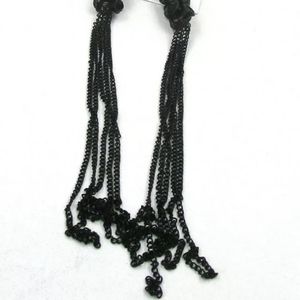 New pure expressions Gemstone Tassel Earrings